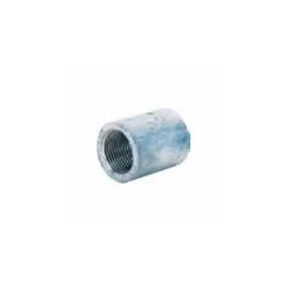 Straight Coupling, 1-1/4"Threaded Galvanized Steel