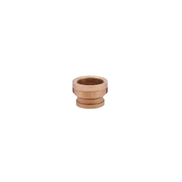 Reducing Coupling, 1-1/2" x 1-1/4"FPT Lead Free Brass