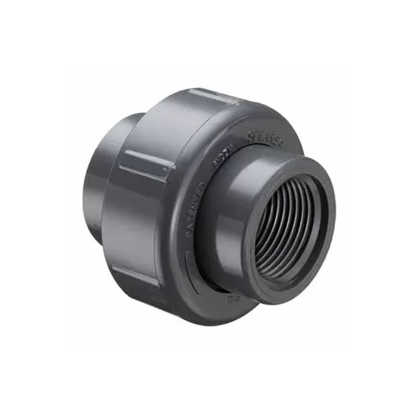 Sch. 80 Gray PVC 2000 Series Union 1-1/4" Socket | 8057-012