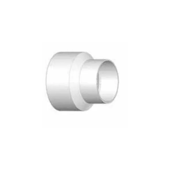 Reducer Coupling, 8" x 4"Hub PVC P Series SDR-35 Concentric Solvent Weld