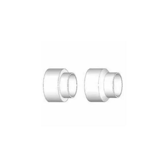 Adapter Coupling, 3" x 2"Solvent Sewer Hub x Solvent DWV Hub PVC P Series SDR-35 Solvent Weld