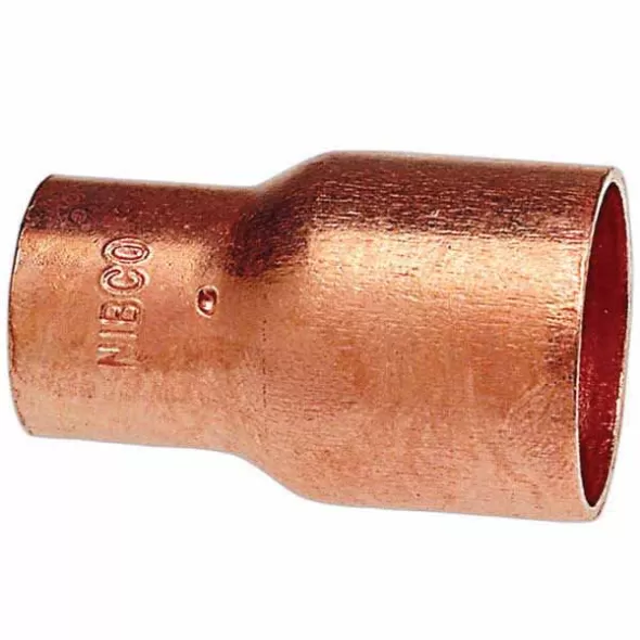 Reducing Coupling, 1" x 1/2"Solder Cup Copper 600R Series