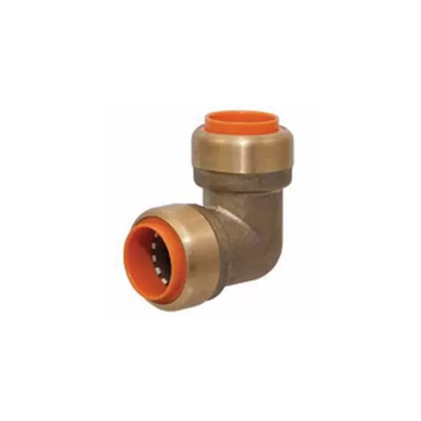 Elbow, 3/4"Push Brass P707 Series 90 Degrees