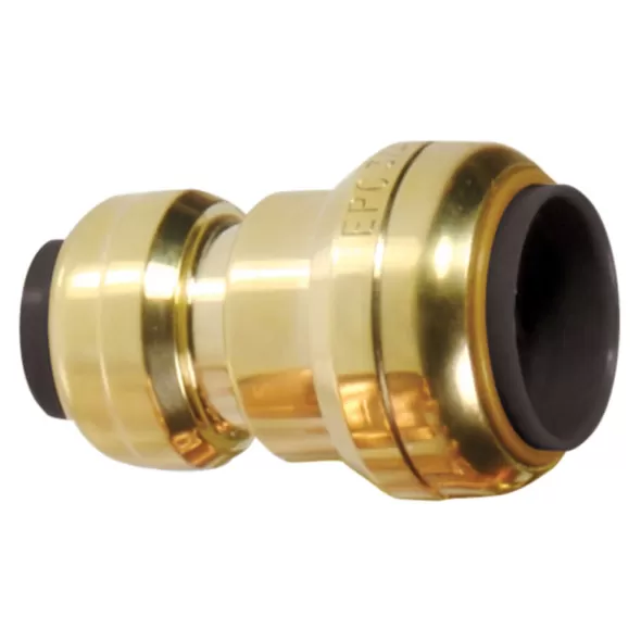 Reducer Coupling, 1" x 3/4"Solder Cup 201R Series TecTite Push-Fit, Lead Free Brass
