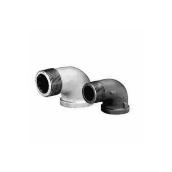 Street Elbow, 3/4"MNPT x FNPT Galvanized Malleable Iron 90 Degrees