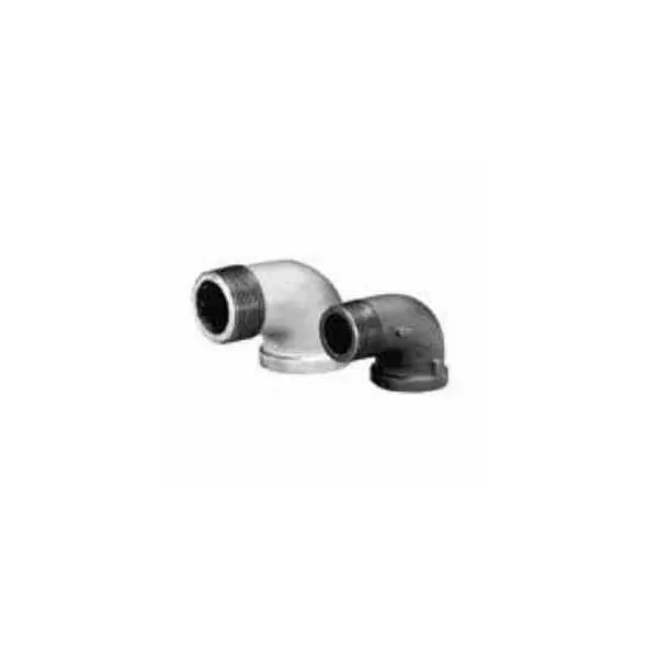 Street Elbow, 1-1/4"MNPT x FNPT Galvanized Malleable Iron 90 Degrees
