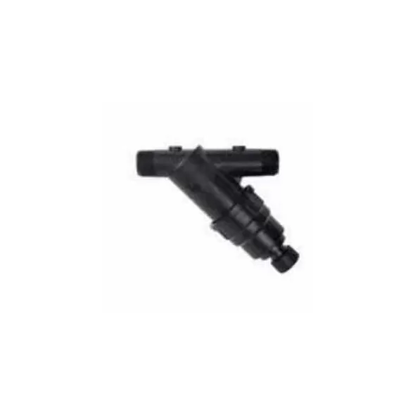 Wye Filter, 1" 150 Mesh 18 gpm 80 psi Black 4E Plastic Spin Clean Series with Screen