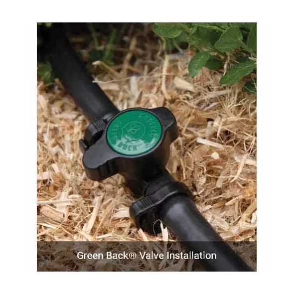 Manual Valve, 1"Barb Acetal 300 KPA