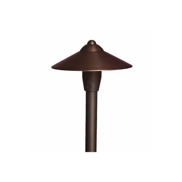 Alliance Outdoor Lighting Area Light Hat, Aged Brass For Bi-Pin G4 Area Lights | AL100