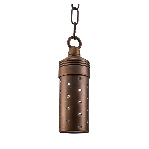Alliance Lighting Hanging Light, Ceramic Bi-Pin G4 LED 3W, Aged Brass | AOLHL200LED