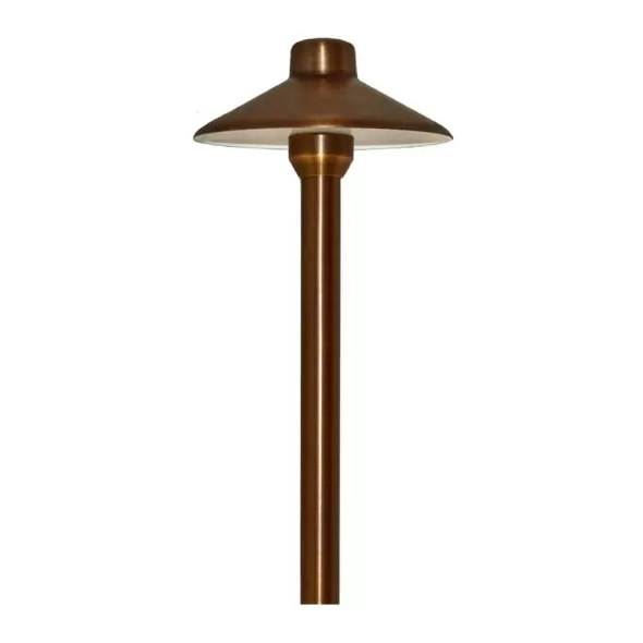 Alliance Outdoor Lighting Path Light, Bi-Pin G4 Aged Brass | PAL105