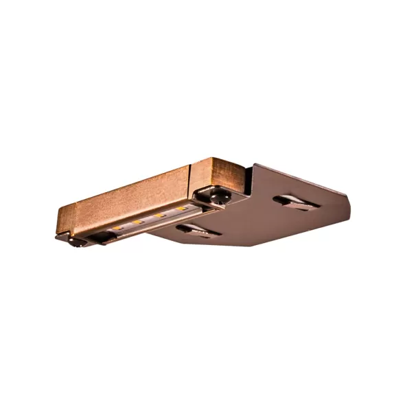 Alliance Outdoor Lighting Step/Edge Light, 4.4 W 2700K Integrated LED Aged Brass | SL65-LED