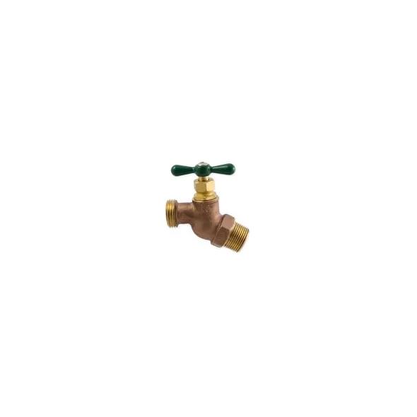 Aqualine Hose Bibb, 1/2" X 3/4"Fipt X Mht Brass | HB075M