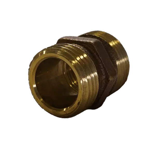 Hose Fitting, 3/4" x 3/4" x 1/2"MHT x MIP x FIP
