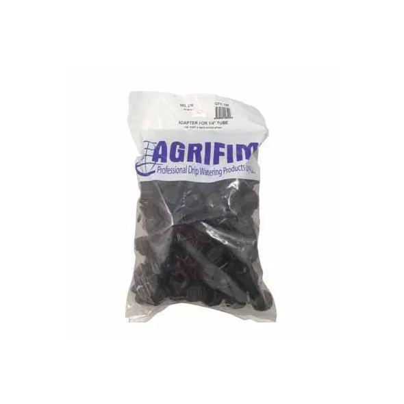 Riser Adapter, 1/2" x 1/4"FIPT x Barb Swivel Elbow Black 21D1 Series