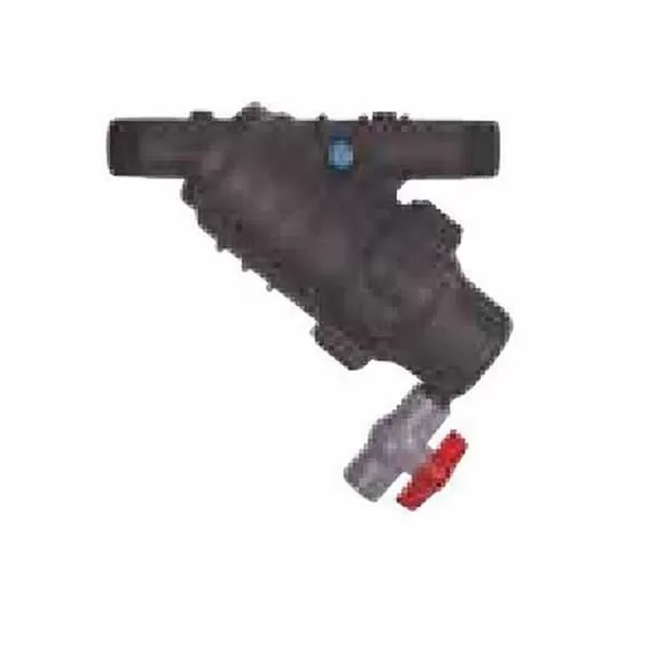 Wye Filter, 2" 100 Mesh 110 gpm Blue 4E Plastic Spin Clean Series with Screen