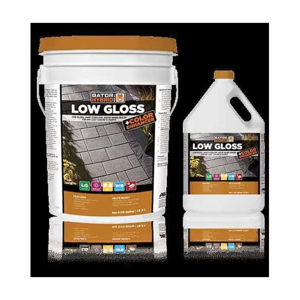 Alliance Designer Sealer, Gator Hybrid Series Low Gloss + Color Enhancer, 5-Gallon | ALLGATORHYBRID41
