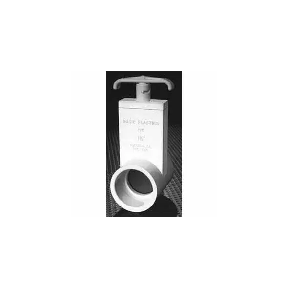 PVC Gate Valve 1-1/2" S x S | VSGV150SL