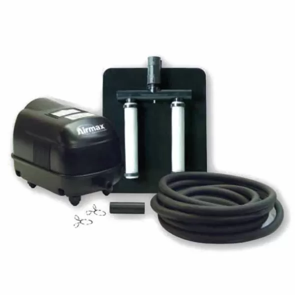 Airmax KoiAir Water Garden Aeration Kit 0.8 cfm 110V, 17" x 12-3/4" x 12-1/2" | AMX160194