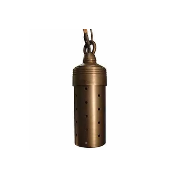 Alliance Lighting Hanging Light, Ceramic Bi-Pin G4 LED 3W, Aged Brass | AOLHL200LED