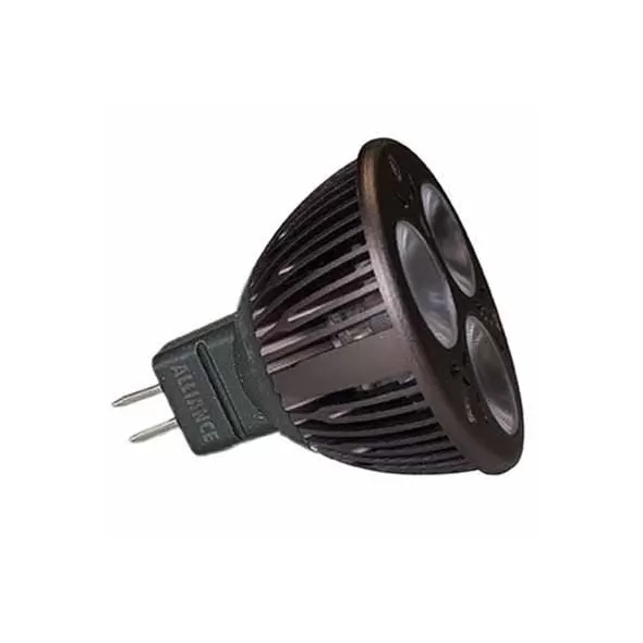 Alliance Lighting Bullet Up Light, 4W MR-16, 250 Lumens 2900K Cree Xpc LED For Small Trees | LMR16LED4WF