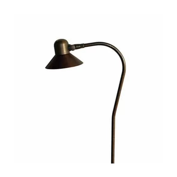 Alliance Lighting PL100 Series Path Light, 3W Bi-Pin G4 LED Aged Brass | PL100-LED