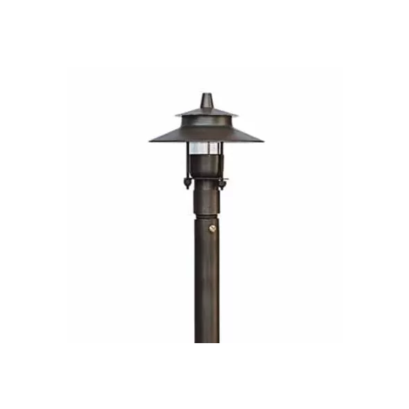 Alliance Path Light with Adjustable Stem Bipin 3W LED Brass | PL250-LED