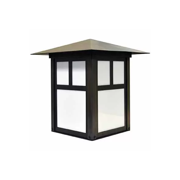 Alliance Outdoor Lighting Post Light Ceramic Bi-Pin MR-16 LED Aged Brass | AOLPOST100LED6W