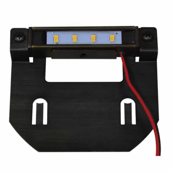 Alliance Outdoor Lighting Step/Edge Light, 4.4 W 2700K Integrated LED Aged Brass | SL65-LED