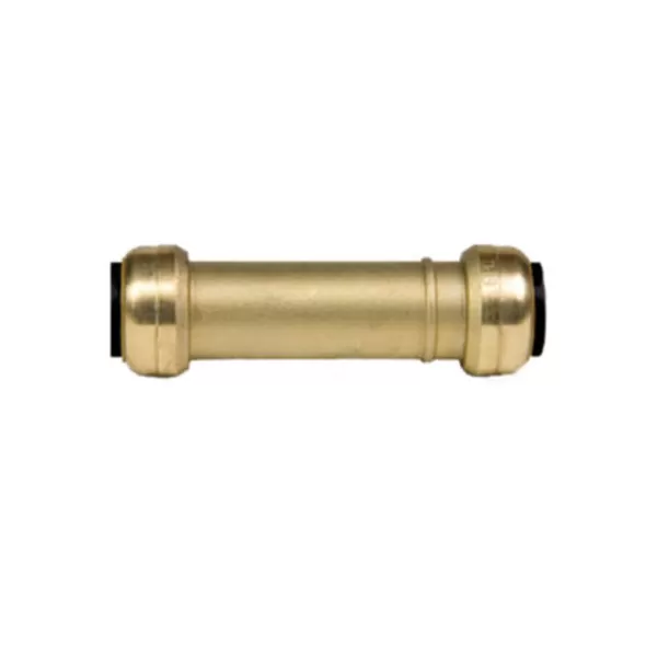 Slip Coupling, 1"Solder Cup 201 Series TecTite Push-Fit, Lead Free Brass