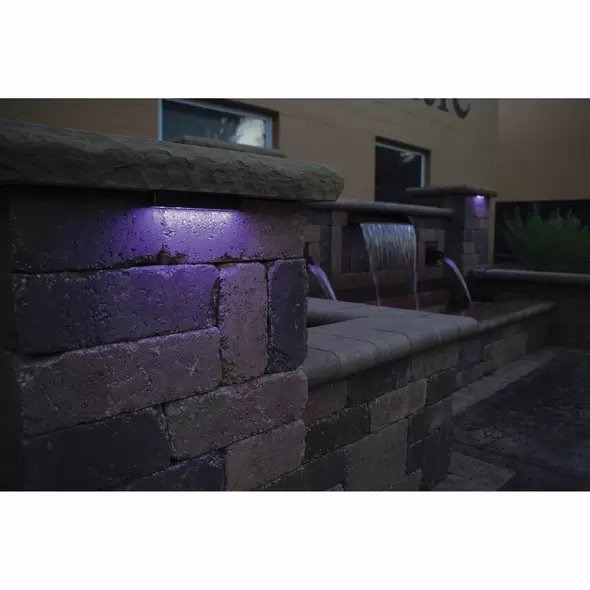 Hardscape Light, 0.75 - 2 W LED Oil Rubbed Bronze Solid Brass SOLCCH06 Series Color Changing