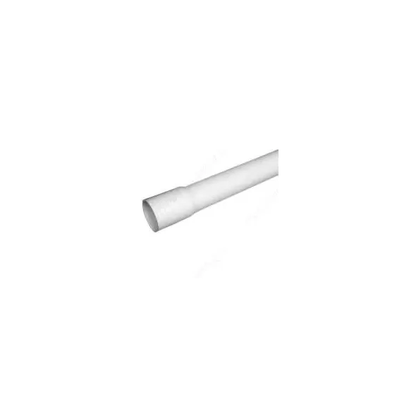 Pipe, 8" x 10'Bell End PVC Solid