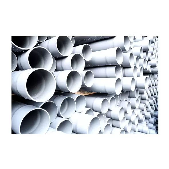 Pipe, 8" x 10'Bell End PVC Solid