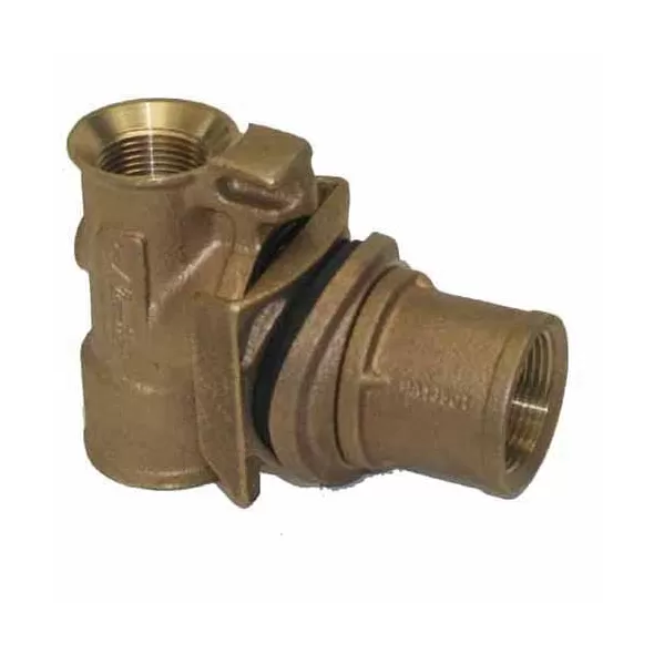 Slide Adapter, 1-1/4" Lead-Free Brass Pitless
