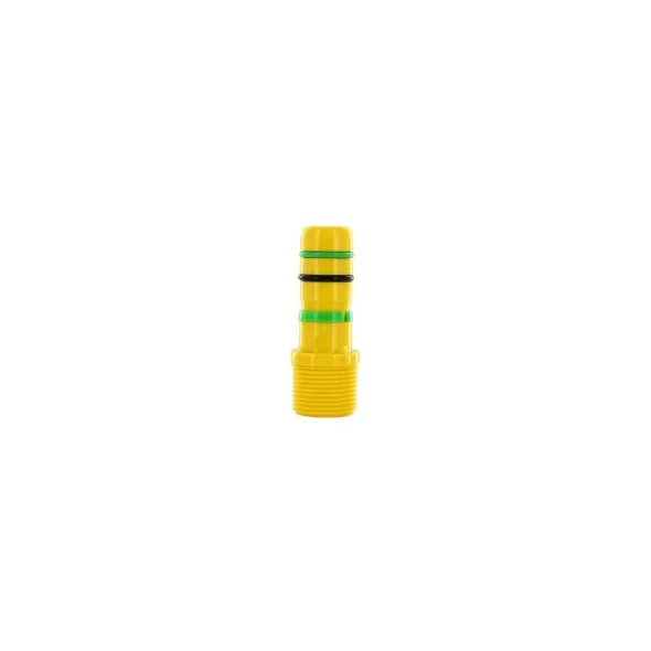 King Innovation Adapter 1 in. MPT x Clampless Poly | BLZ1436-010