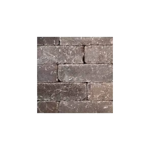 Retaining Wall, 8" x 4" Trapezoid Iron Range Strassen
