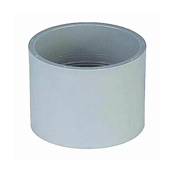 Coupling, 1" x 1.91"Slip Gray PVC Standard