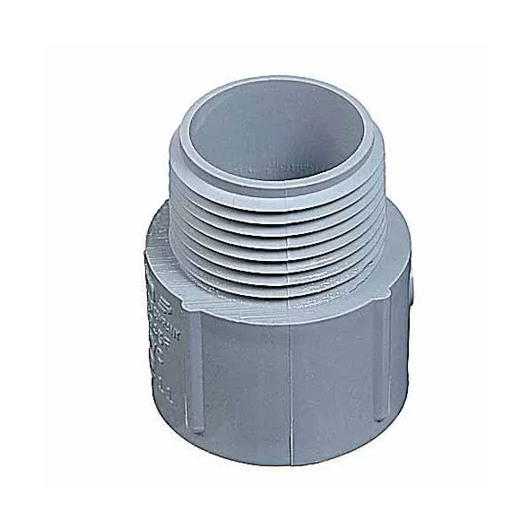 PVC ELEC Conduit Male Adapter 3/4” MXS | CFPMA007