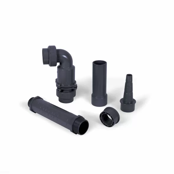 Check Valve, 1-1/2" x 2" Slip, PVC