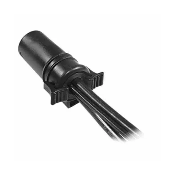 Wire Connector, 30 V 10 A 18-10 AWG Copper/Copper Black 12/Pack Low Voltage