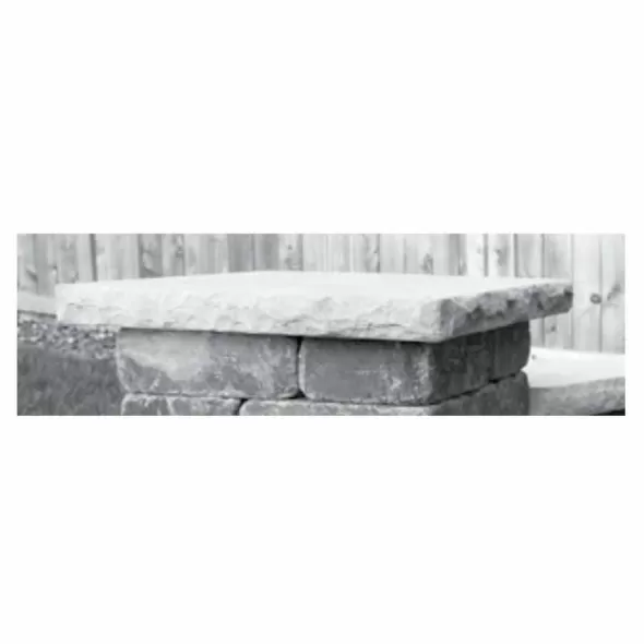 Pillar Cap, 24" x 24" x 2-1/4" Charcoal Sloped