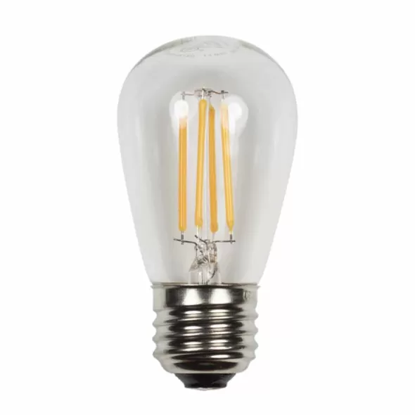 Lamp, 3.5 W S14 Sign 95 245 Lumens 2700K LED Low Voltage Edge Filament Omni-Directional