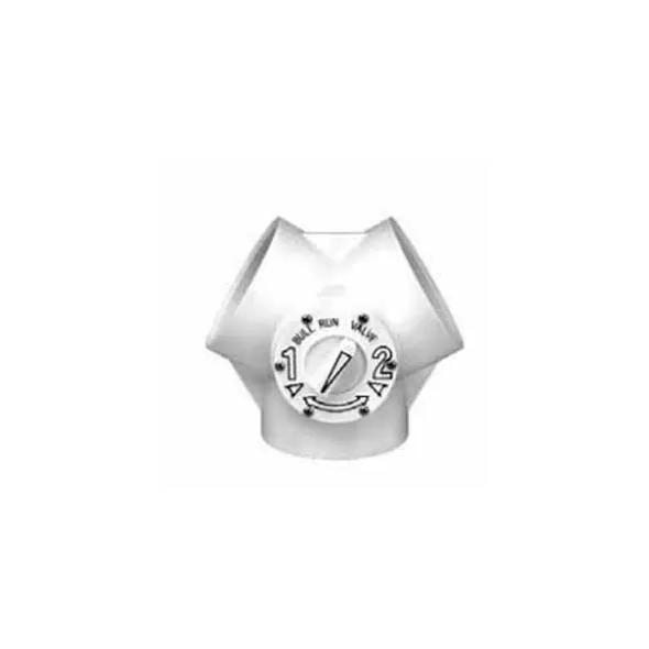 ADS Diverter Valve, Bull Run 3-Way PVC 4" | BRV4