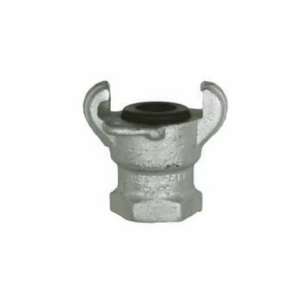Iron Coupling, 1/2"Claw Coupling x FNPT Ductile