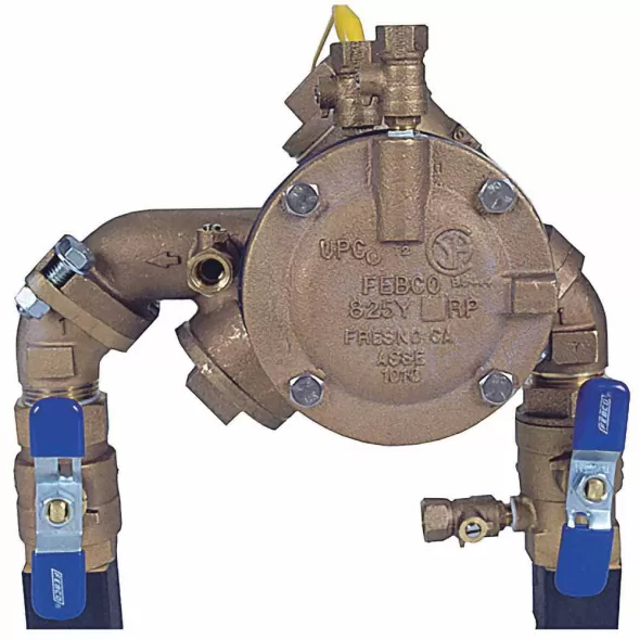Pressure Zone Assembly, 3/4"FNPT Lead Bronze 175 psi 825YA-QT RP Series N-Pattern Reduced