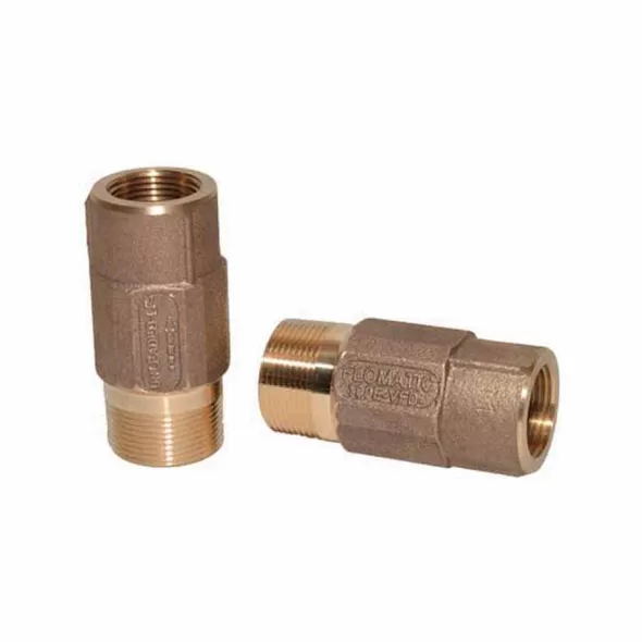 Check Valve, 1-1/4"MNPT x FNPT Lead-Free Bronze 400 psi 100MEVFD Series