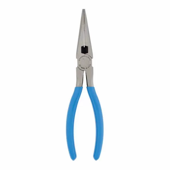 Long Nose Plier, 8" with Cutter Side Cutting