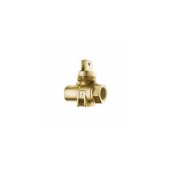 Ball Valve Curb Stop, 3/4"FPT Lead-Free Cast Brass 300 psi 262NL Series Minneapolis Pattern