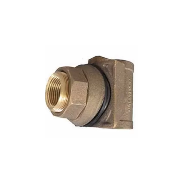 Slide Adapter, 1" Red Lead-Free Brass Pitless