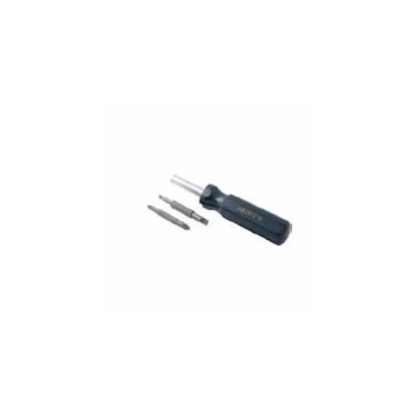 T Christy Enterprises 6-In-1 Screwdriver, Blue Plastic Handle | 6N1TC